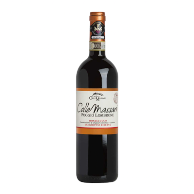 Rượu Vang Ý Collemassari Poggio Lombrone Montecucco Sangiovese Riserva