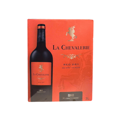 Vang bịch Pháp La Chevalerie 3 Lít