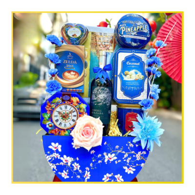 Giỏ Quà Tết Rượu Vang 2025 – RW10